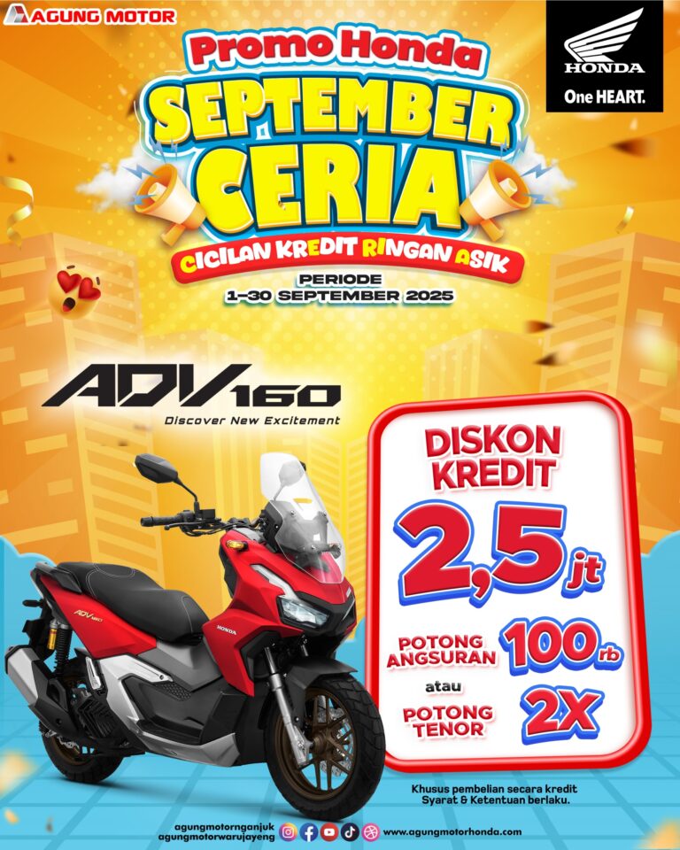 Promo Honda SEPTEMBER CERIA ADV 160
